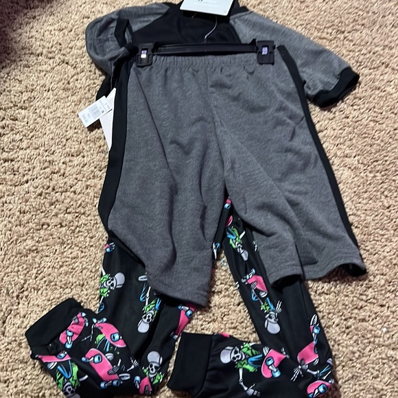 Jellyfish kids 3 pcs boys sleep set sizes m-8 - Picture 2 of 5